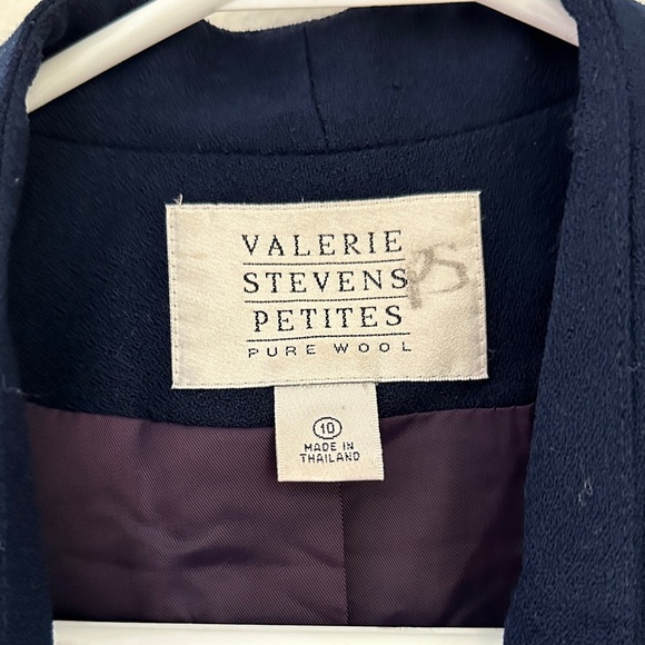 Wool blazer navy blue - Picture 2 of 7